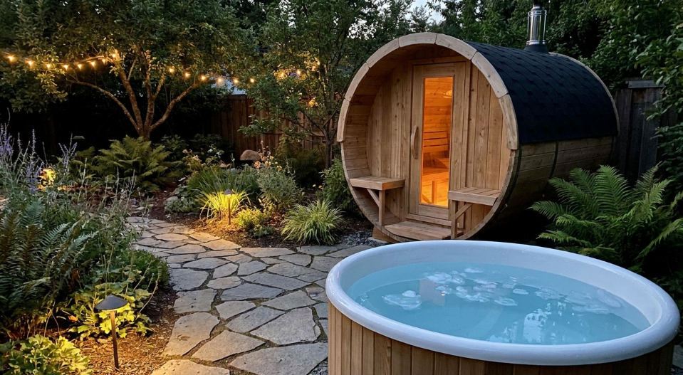 Pairing a Traditional Sauna With a Cold Plunge for Contrast Therapy